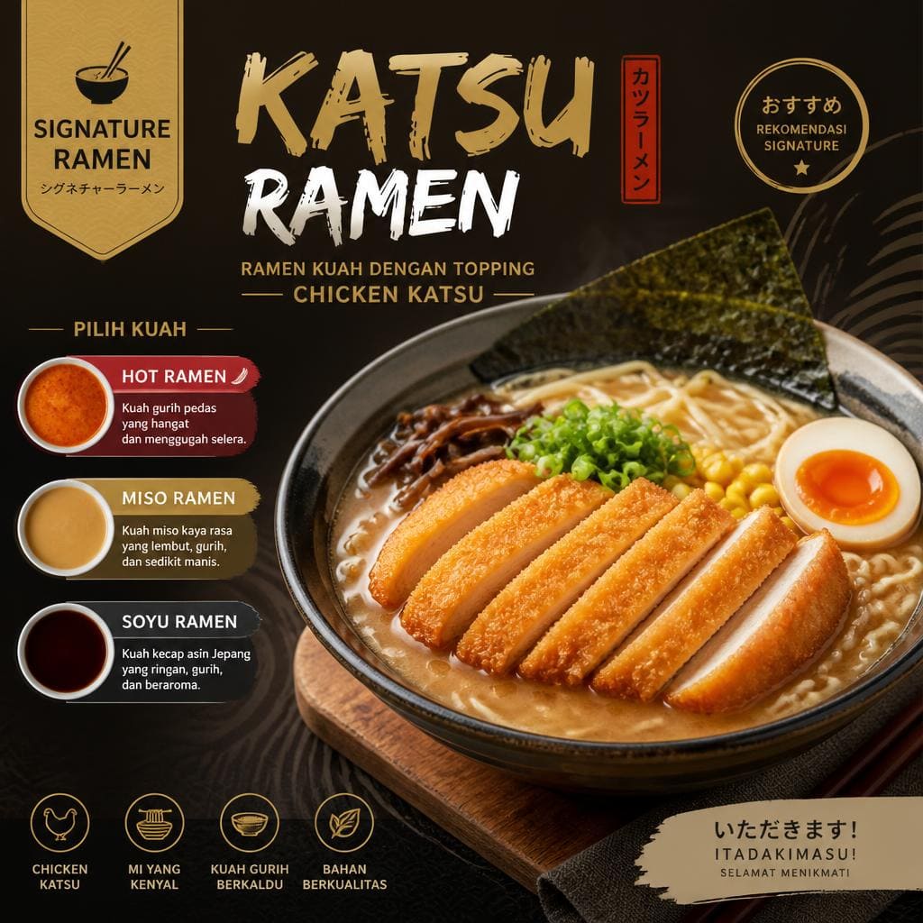 Katsu Ramen Gokana Ramen & Teppan